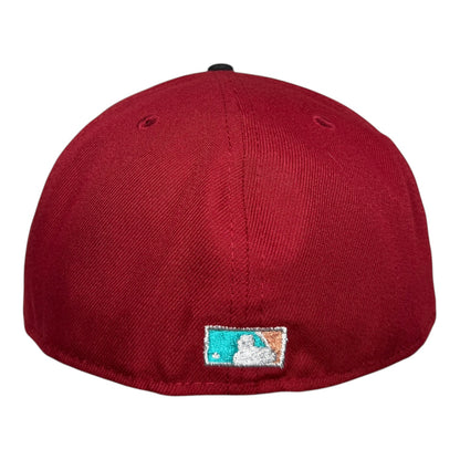 Arizona Diamondbacks "ANSWERBACKS" New Era 59Fifty Fitted Hat - Brick/Black/Pinky UV
