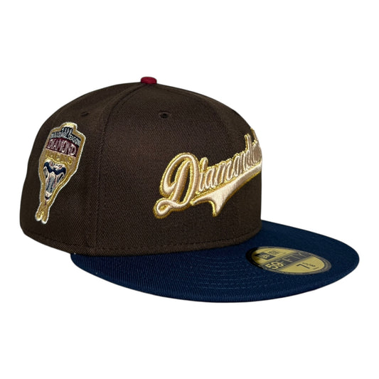 Arizona Diamondbacks 1998 Inaugural Season New Era 59Fifty Fitted Hat Brown