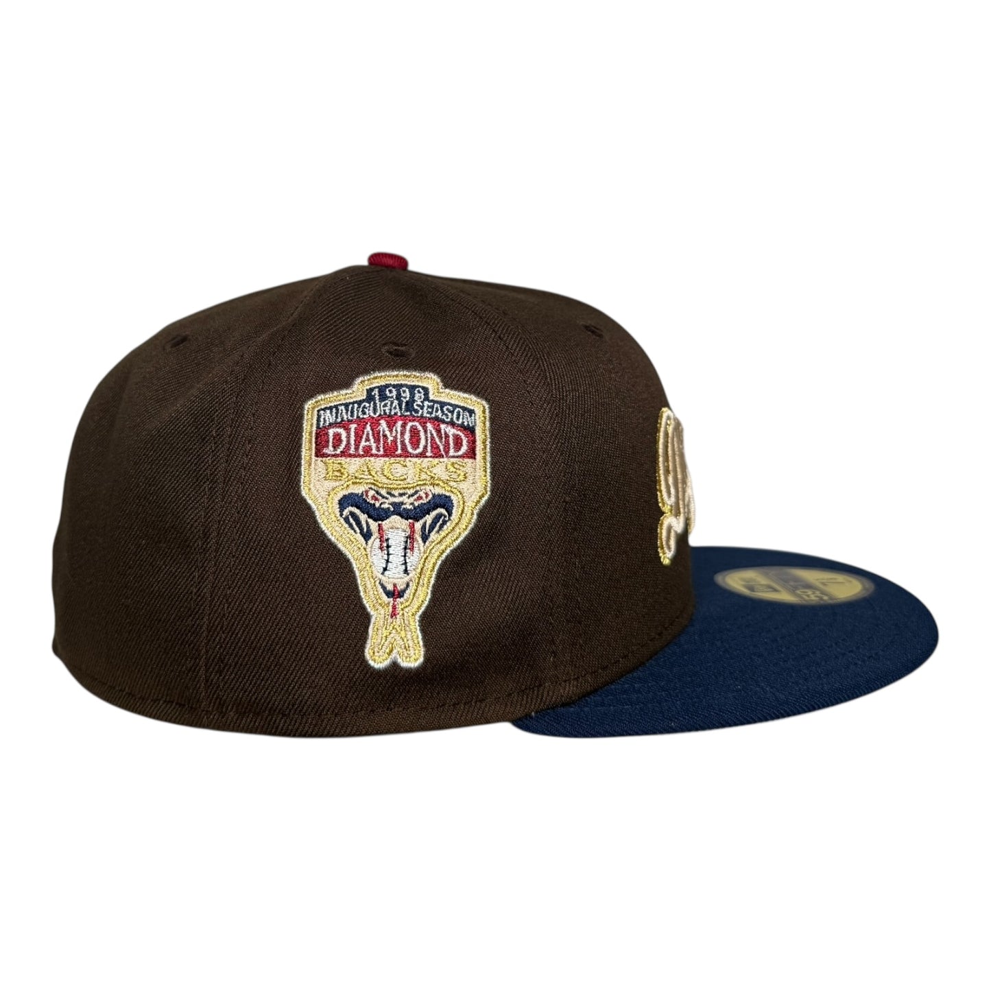 Arizona Diamondbacks 1998 Inaugural Season New Era 59Fifty Fitted Hat Brown