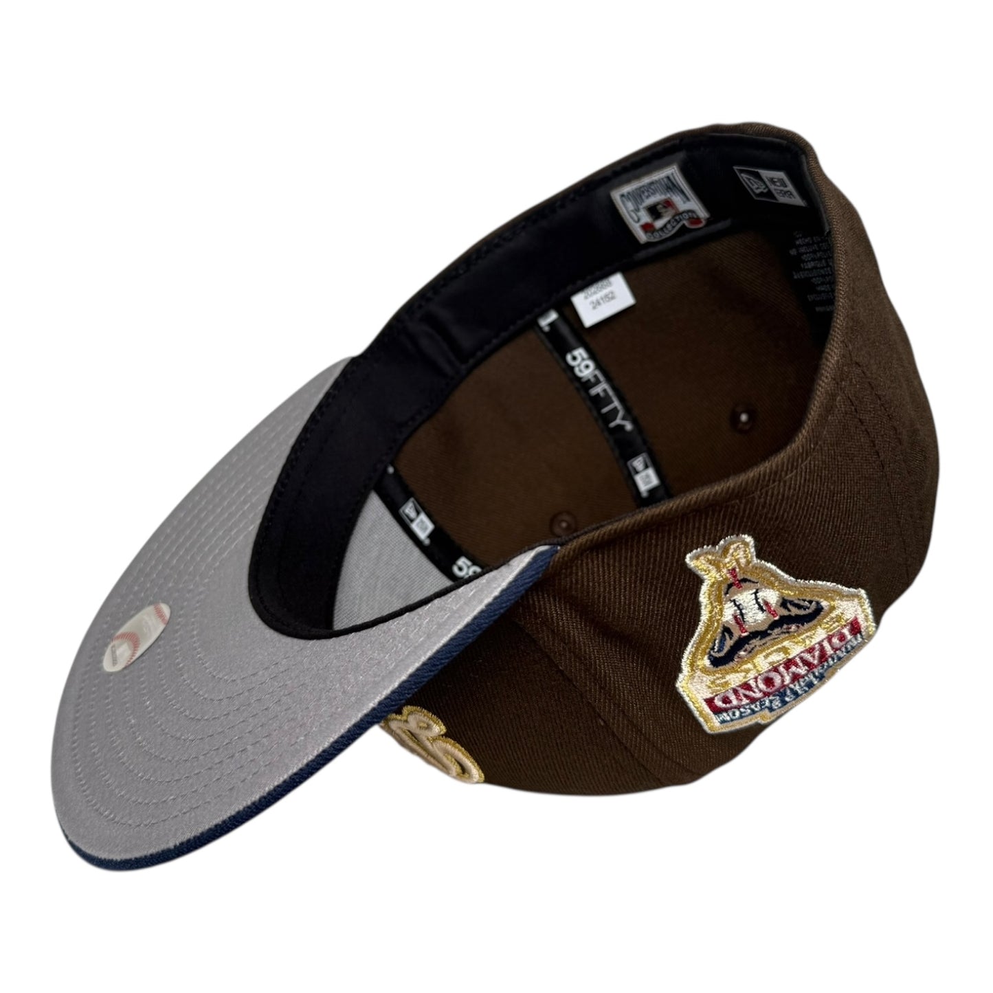 Arizona Diamondbacks 1998 Inaugural Season New Era 59Fifty Fitted Hat Brown
