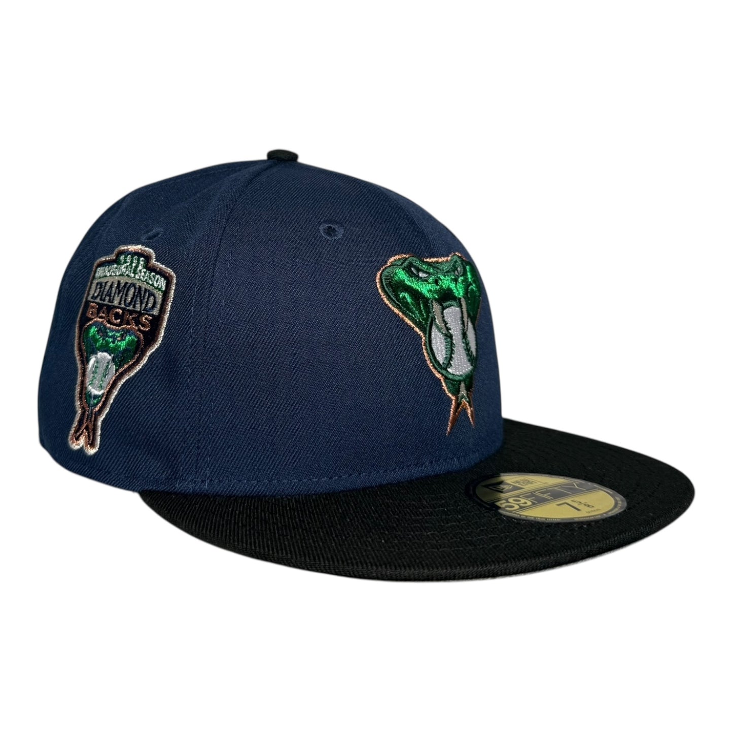 Arizona Diamondbacks Inaugural Season Snakehead "Prehistoric Pack" Hat Club New Era 59Fifty Fitted Hat
