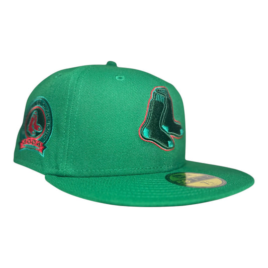 Boston Red Sox MLB Reverse The Curse 59FIFTY 'Green Monster' New Era 59Fifty Fitted Hat