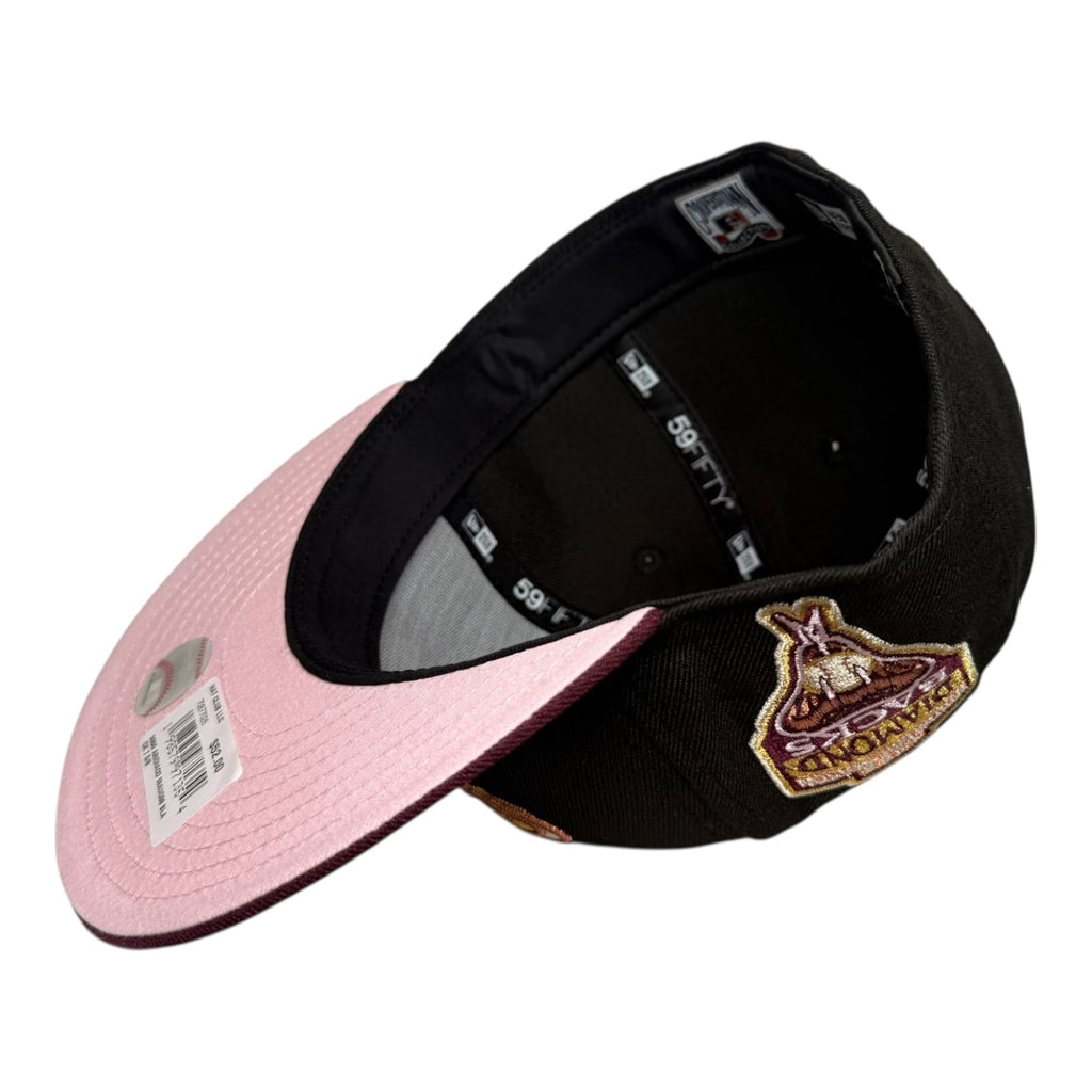Hat Club Arizona Diamondbacks 1998 Inaugural Season Pinky UV Hat Club New Era 59Fifty Fitted Hat
