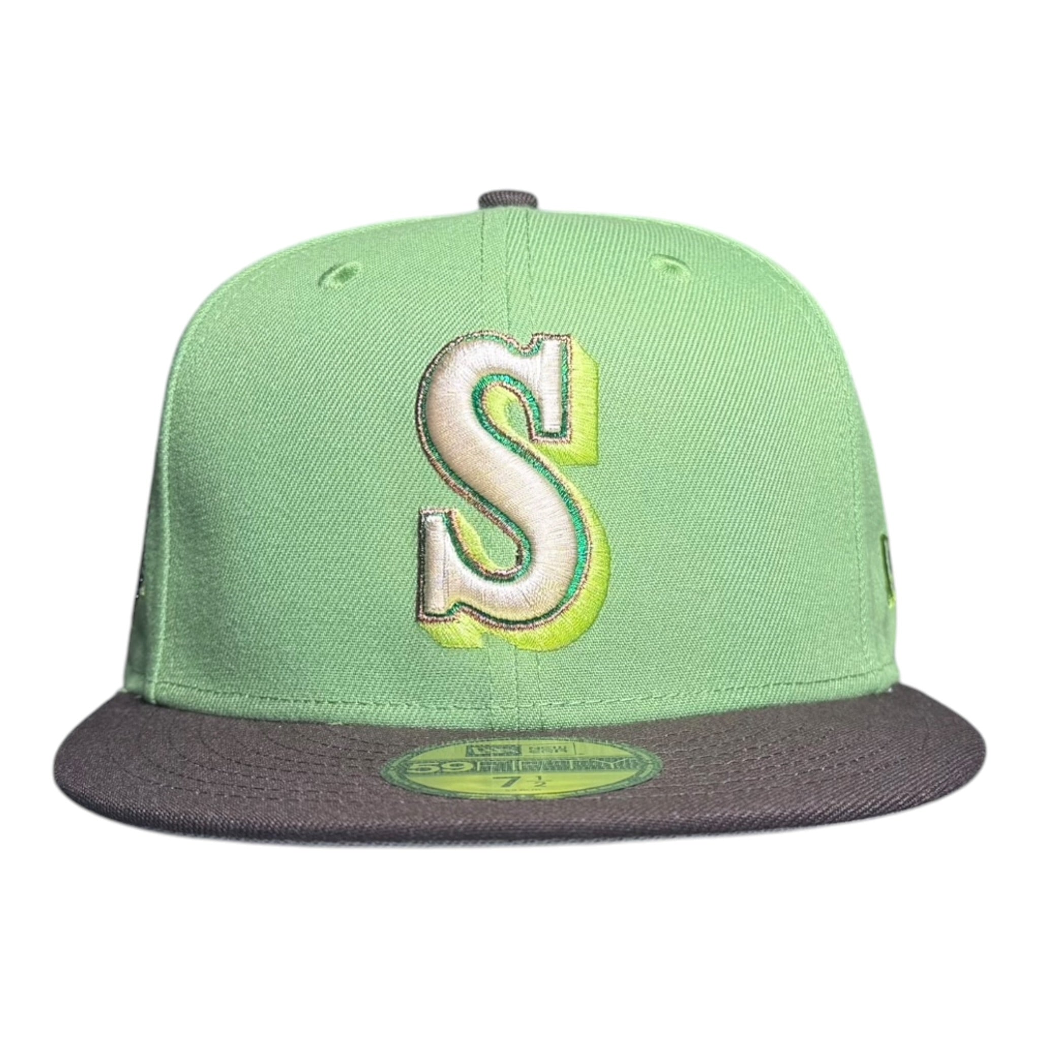 New Era Seattle Mariners "Shrek" @francolifeboring 59Fifty Fitted Hat
