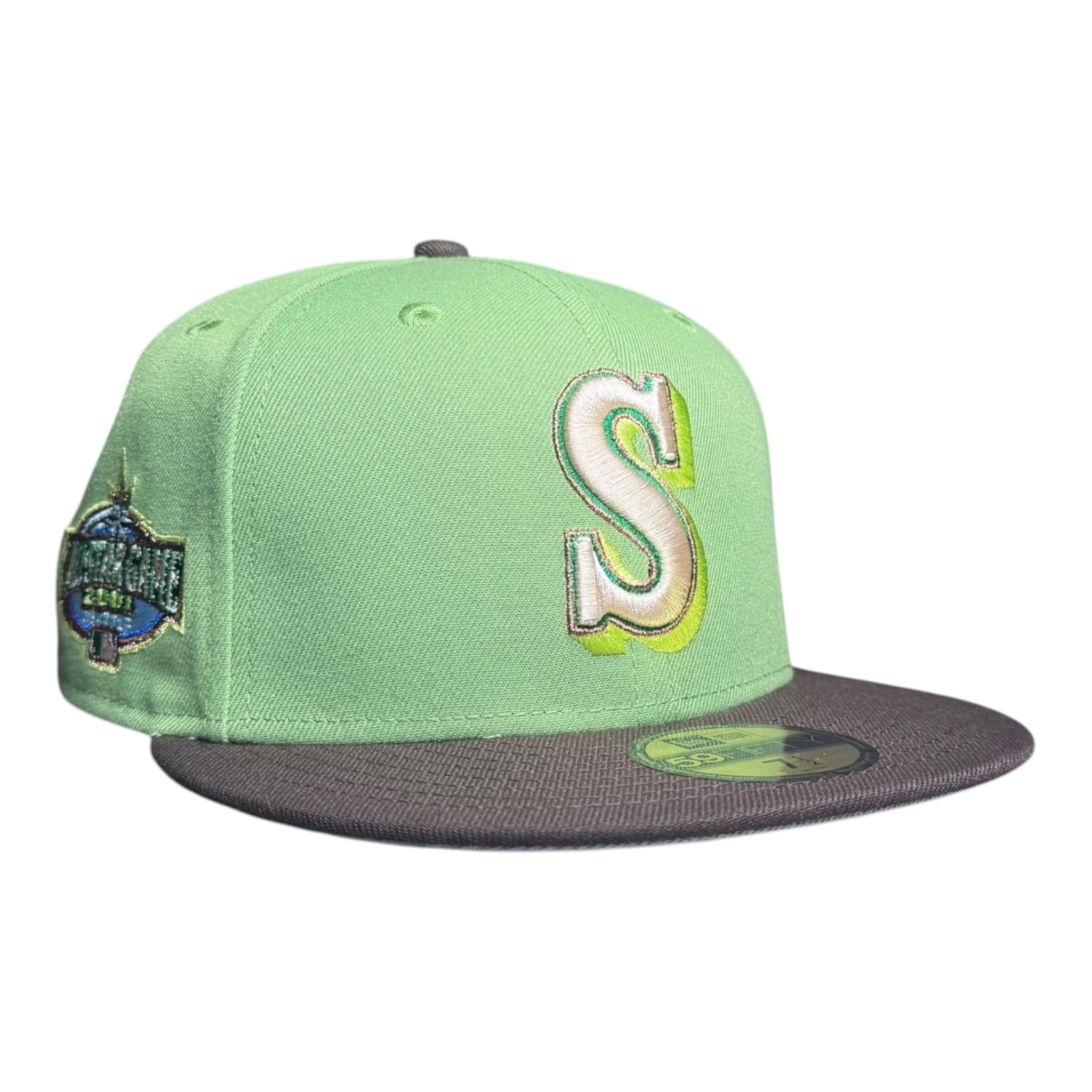 New Era Seattle Mariners "Shrek" @francolifeboring 59Fifty Fitted Hat