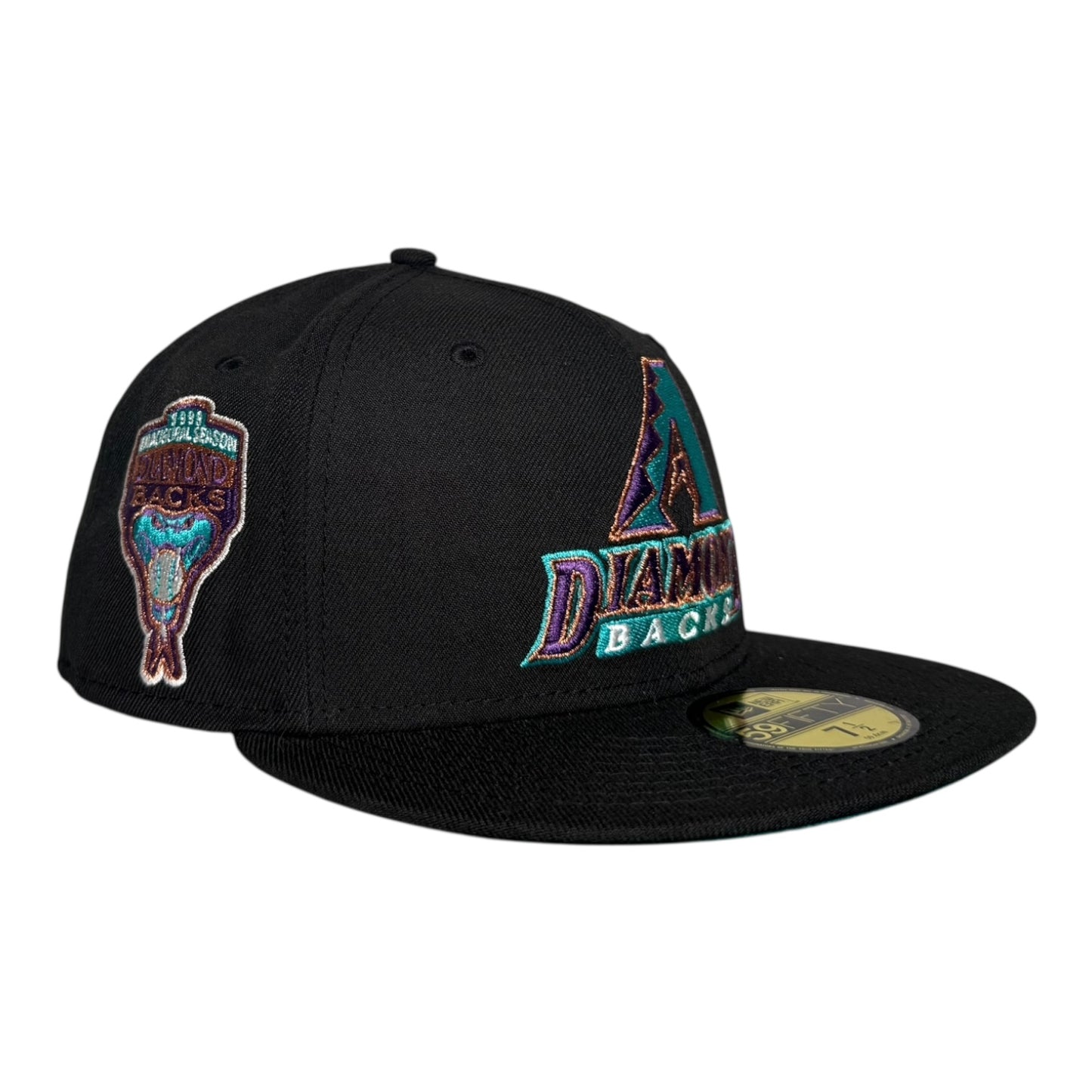 Arizona Diamondbacks 1998 Inaugural Season New Era 59Fifty Fitted Hat Black