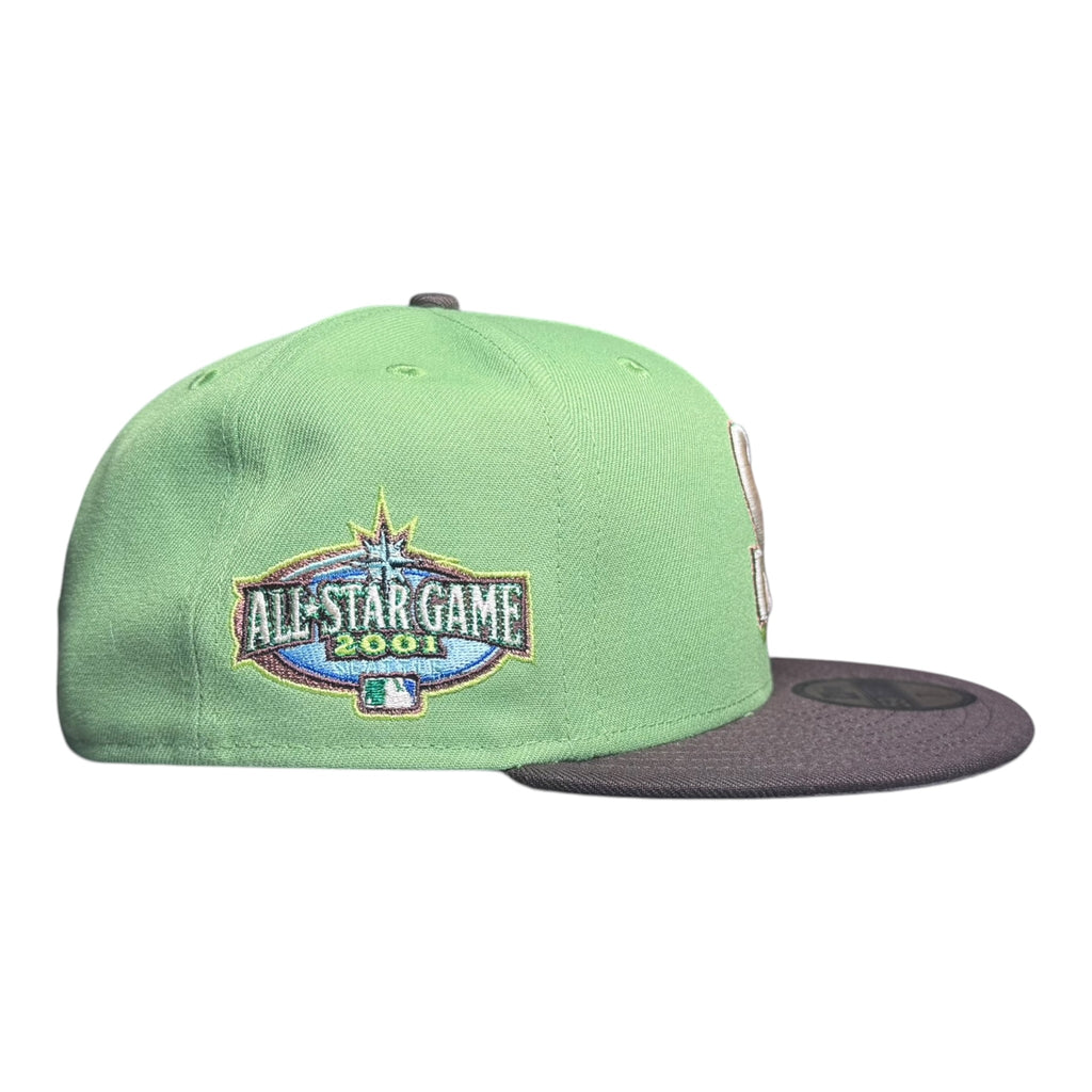 New Era Seattle Mariners "Shrek" @francolifeboring 59Fifty Fitted Hat