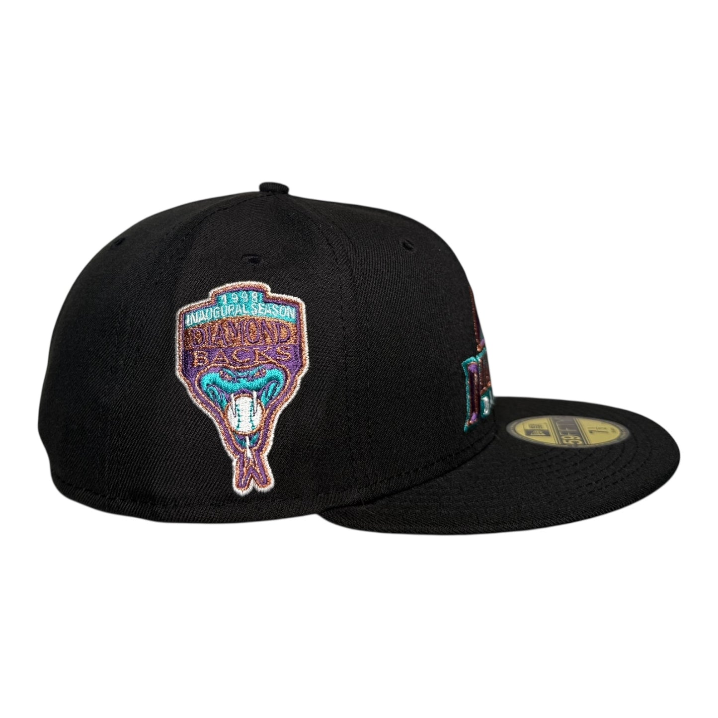 Arizona Diamondbacks 1998 Inaugural Season New Era 59Fifty Fitted Hat Black
