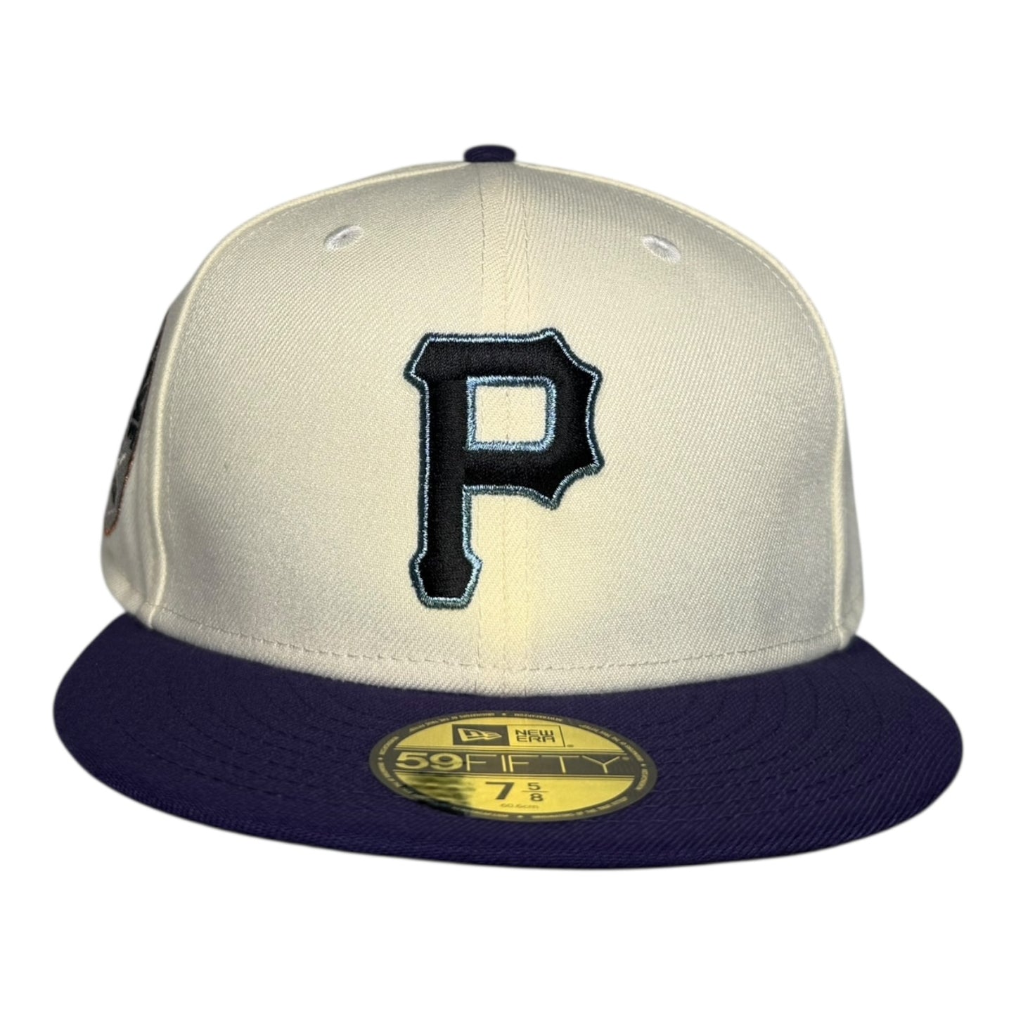 Pittsburgh Pirates "5A Series” All Star Game New Era 59Fifty Fitted Hat - Chrome White / Purple