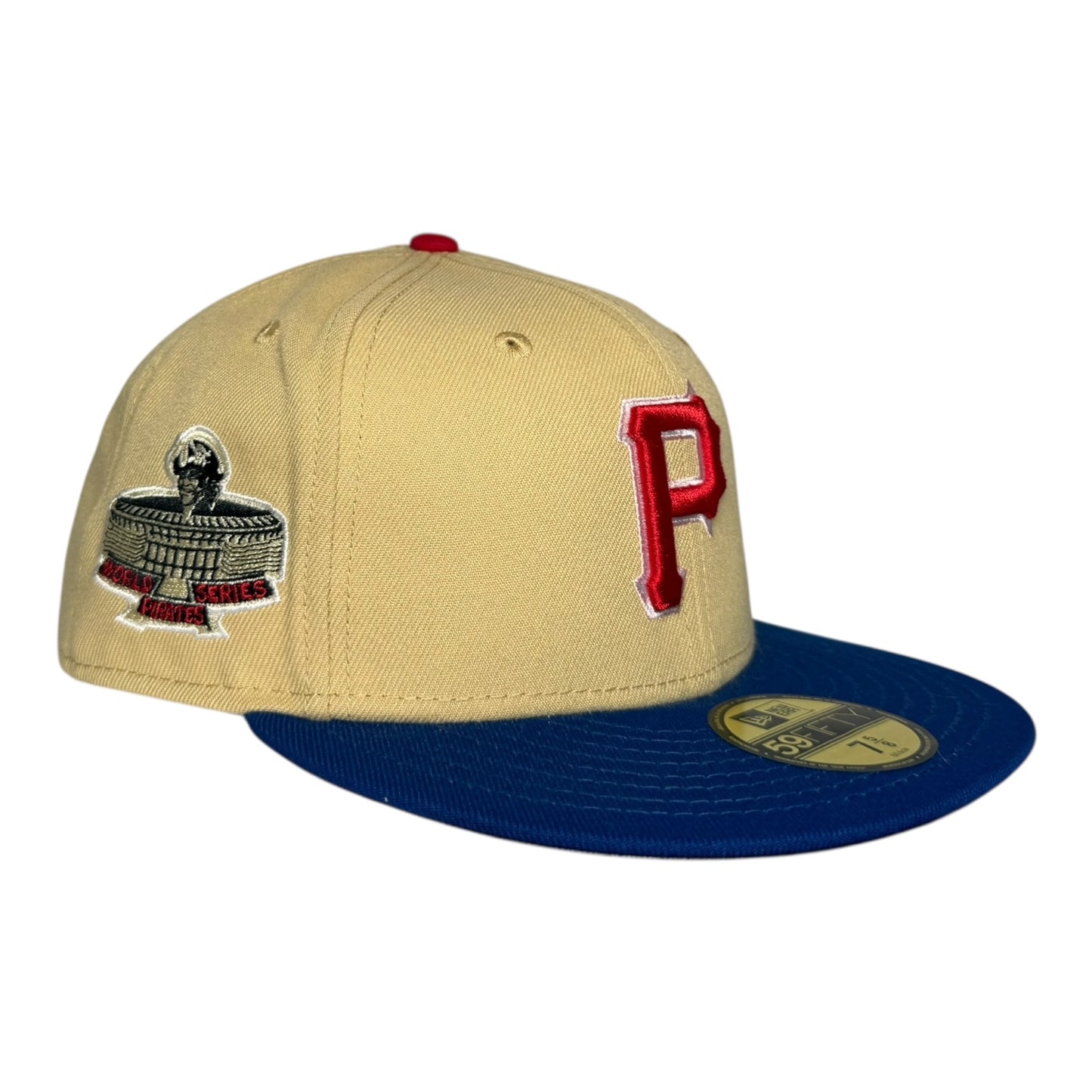 Pittsburgh Pirates World Series Vegas Gold New Era 59Fifty Fitted Hat