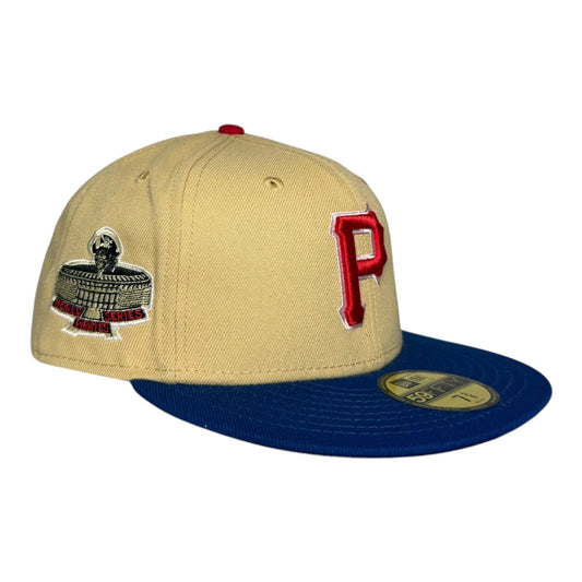 Pittsburgh Pirates World Series Vegas Gold New Era 59Fifty Fitted Hat
