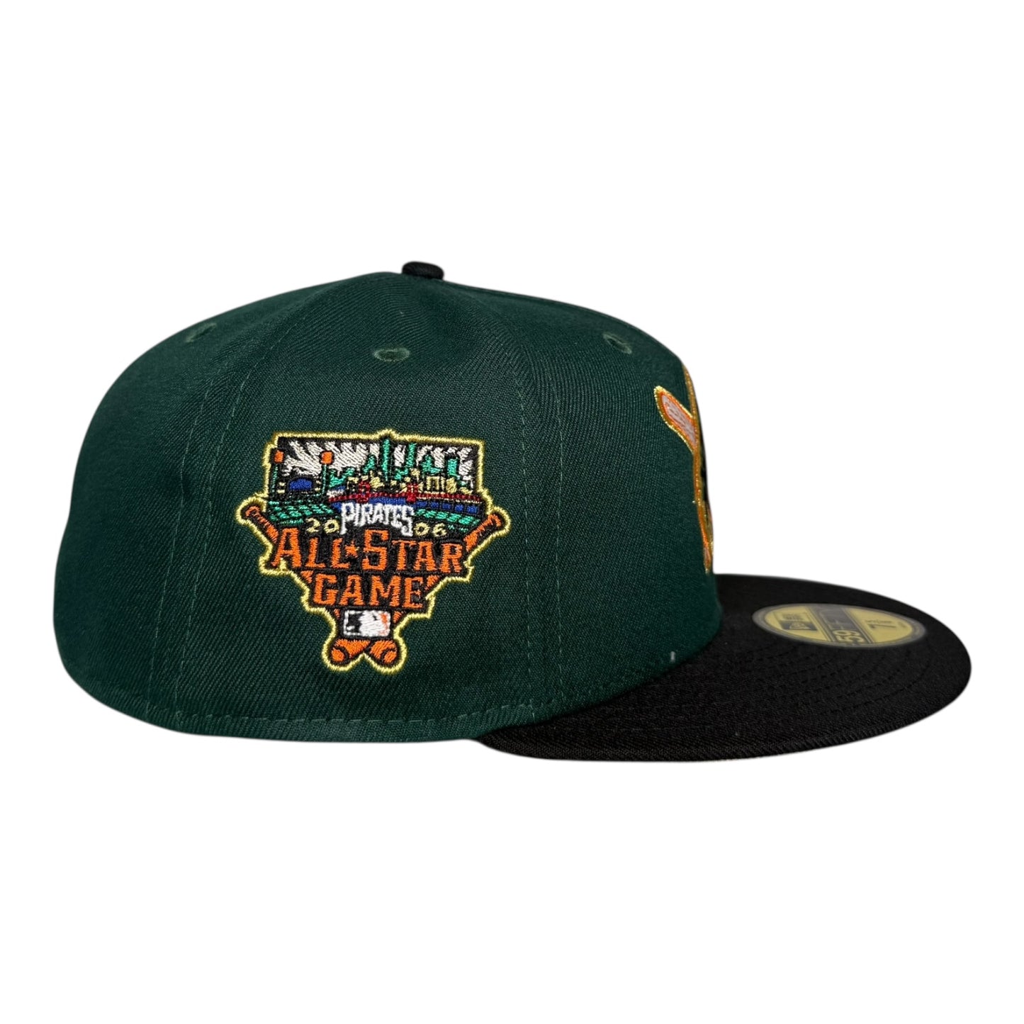 Pittsburgh Pirates 2006 All Star Game New Era 59Fifty Fitted Hat Dark Green/Black