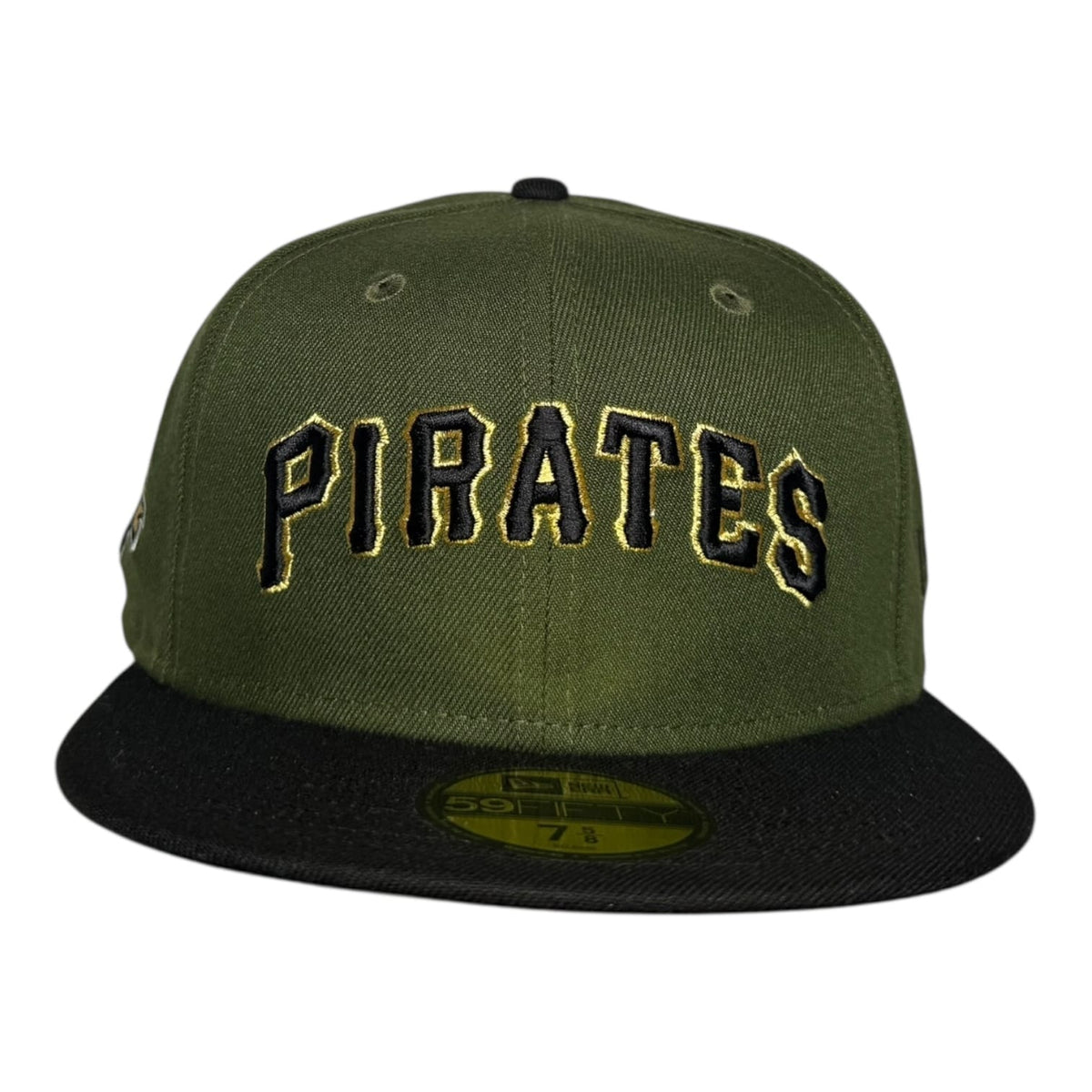 Hat Dreams Pittsburgh Pirates Clemente Olive Green New Era 59Fifty Fitted Hat