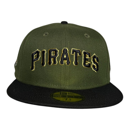 Pittsburgh Pirates Clemente Olive Green New Era 59Fifty Fitted Hat