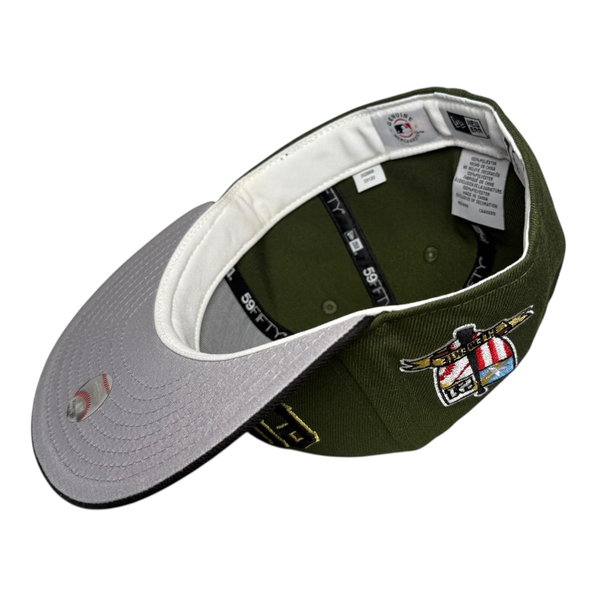 Hat Dreams Pittsburgh Pirates Clemente Olive Green New Era 59Fifty Fitted Hat