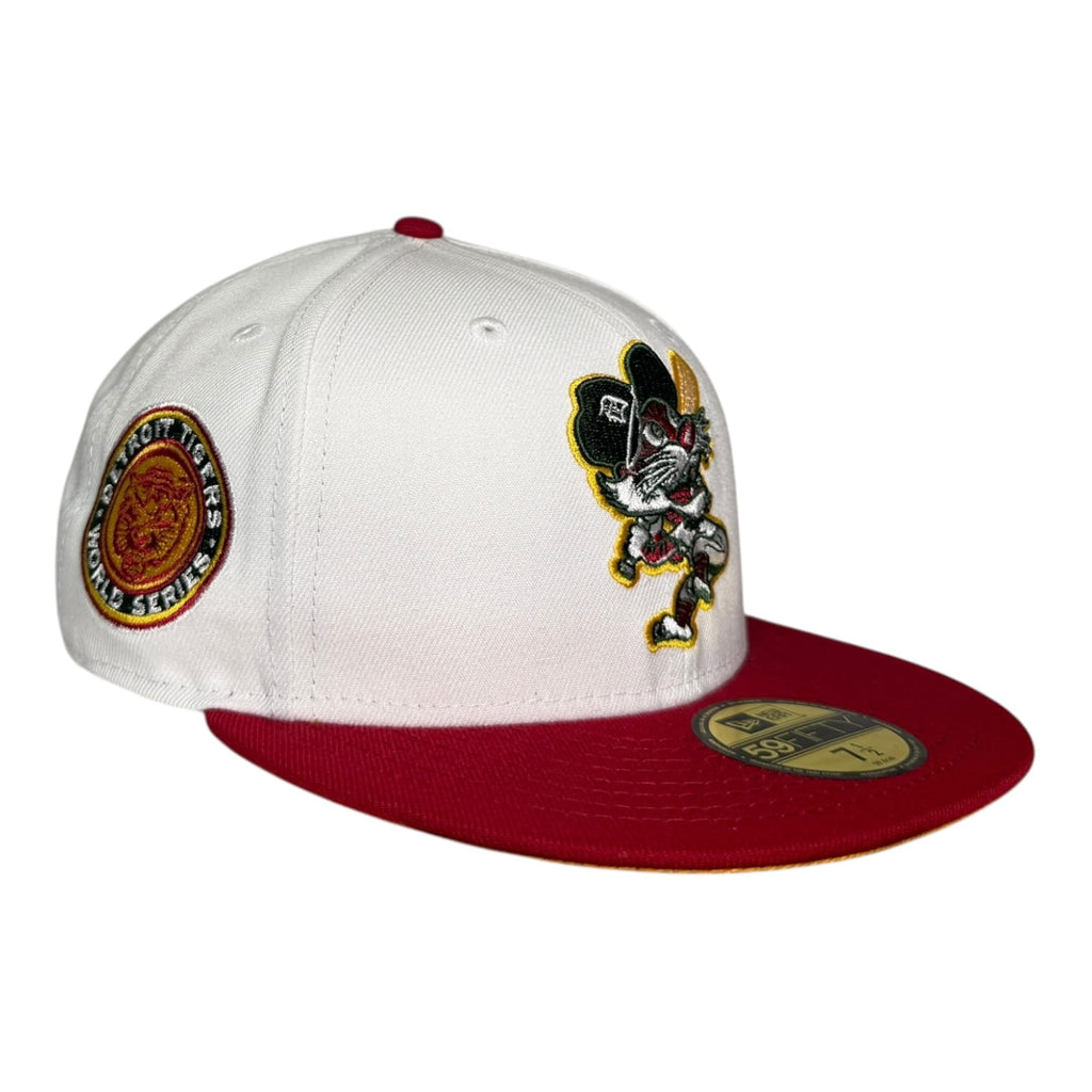 The Hat Wall Detroit Tigers "Coked Out Tiger" World Series New Era 59Fifty Fitted Hat Red