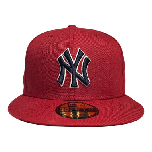 New York Yankees Brick Red 59Fifty New Era Fitted Hat