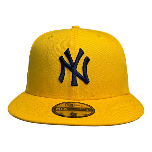 New York Yankees Canary Yellow New Era 59Fifty Fitted Hat