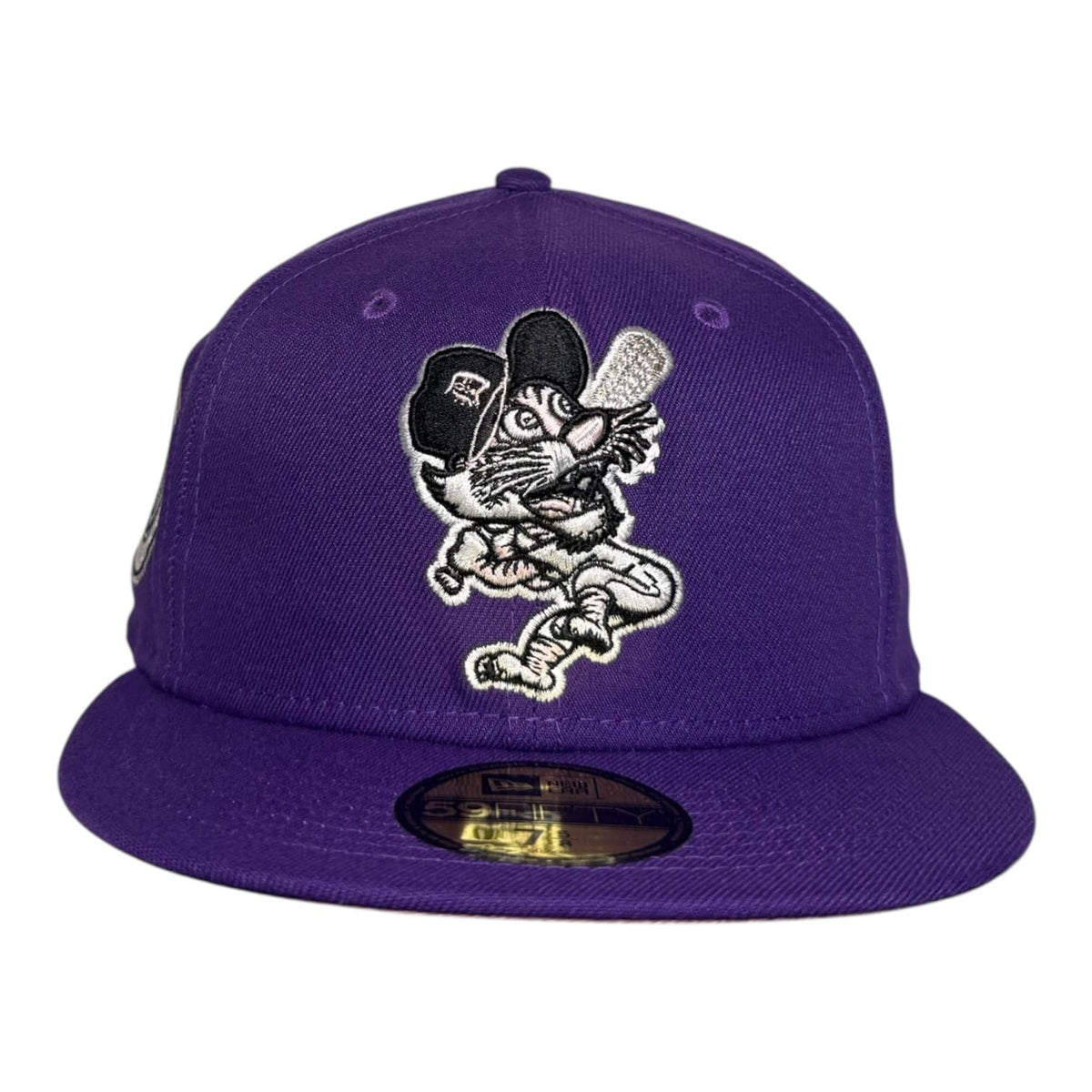The Hat Wall Detroit Tigers "Coked Out Tiger" World Series New Era 59Fifty Fitted Hat Purple