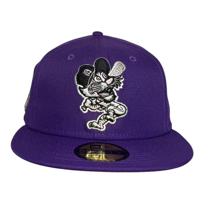 Detroit Tigers "Coked Out Tiger" World Series New Era 59Fifty Fitted Hat Purple