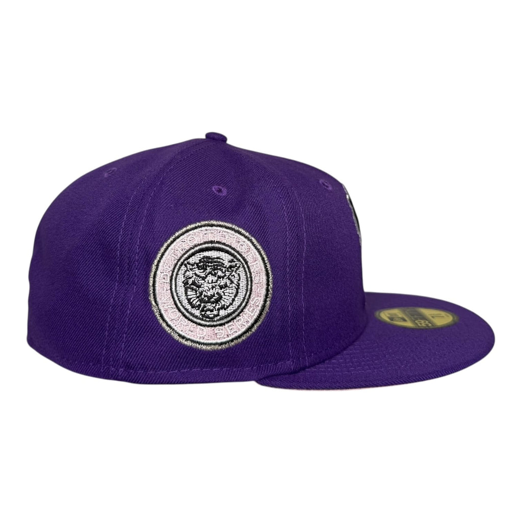 The Hat Wall Detroit Tigers "Coked Out Tiger" World Series New Era 59Fifty Fitted Hat Purple