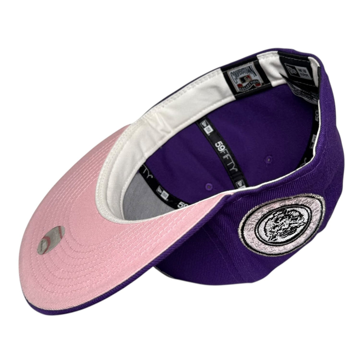 The Hat Wall Detroit Tigers "Coked Out Tiger" World Series New Era 59Fifty Fitted Hat Purple