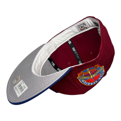 Detroit Tigers "Coked Out Tiger" Tiger Stadium New Era 59Fifty Fitted Hat Sangria