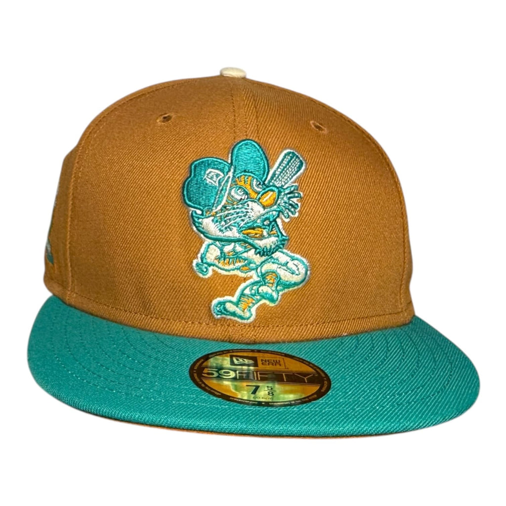 The Hat Wall Detroit Tigers "Coked Out Tiger" 50th Anniversary New Era 59Fifty Fitted Hat Camel