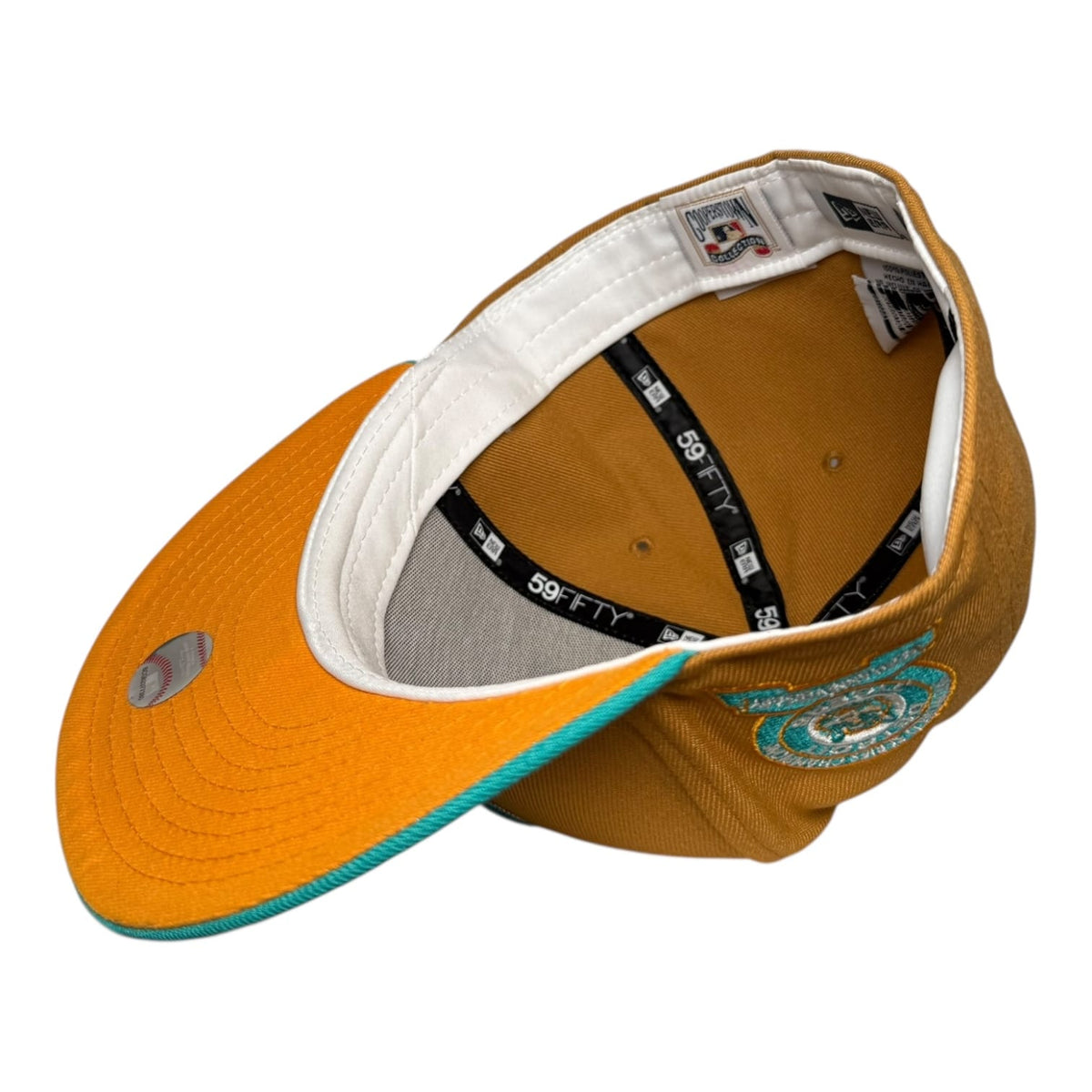 The Hat Wall Detroit Tigers "Coked Out Tiger" 50th Anniversary New Era 59Fifty Fitted Hat Camel