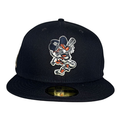 Detroit Tigers "Coked Out Tiger" 50th Anniversary New Era 59Fifty Fitted Hat Navy