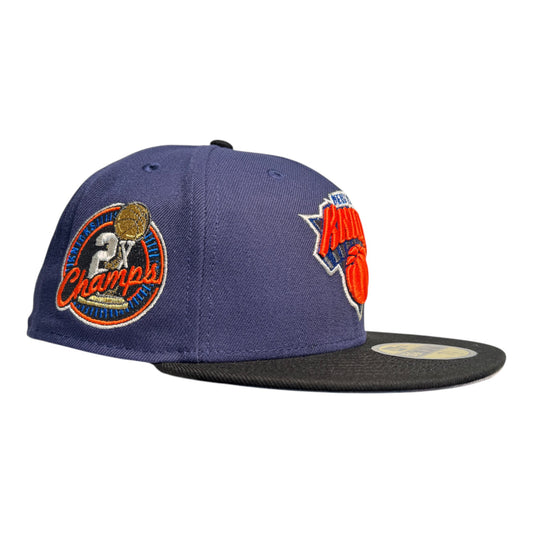 New York Knicks 2X Champs Light Navy/Black 59Fifty New Era