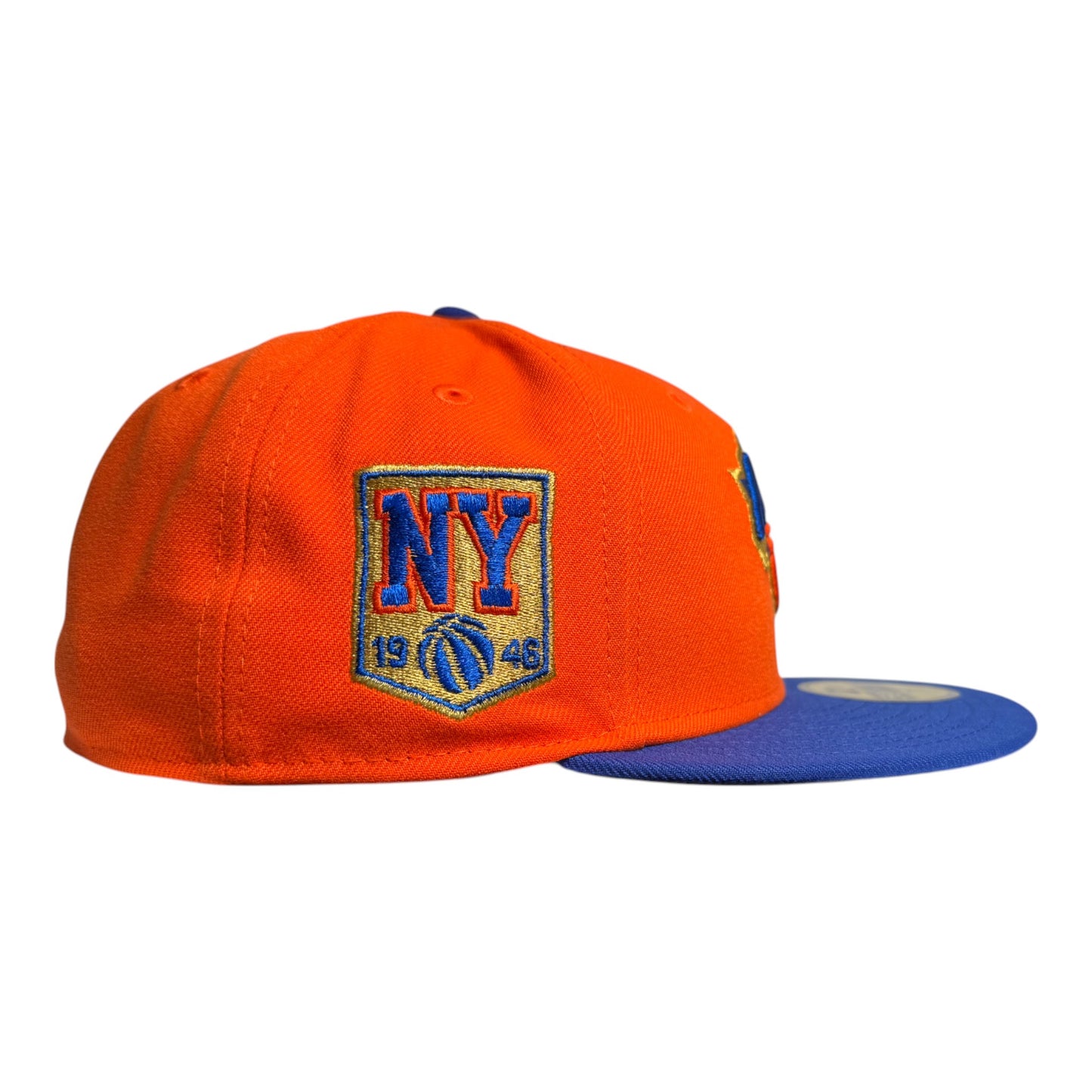 New York Knicks 1946 Rush Orange/Majestic Blue 59Fifty New Era