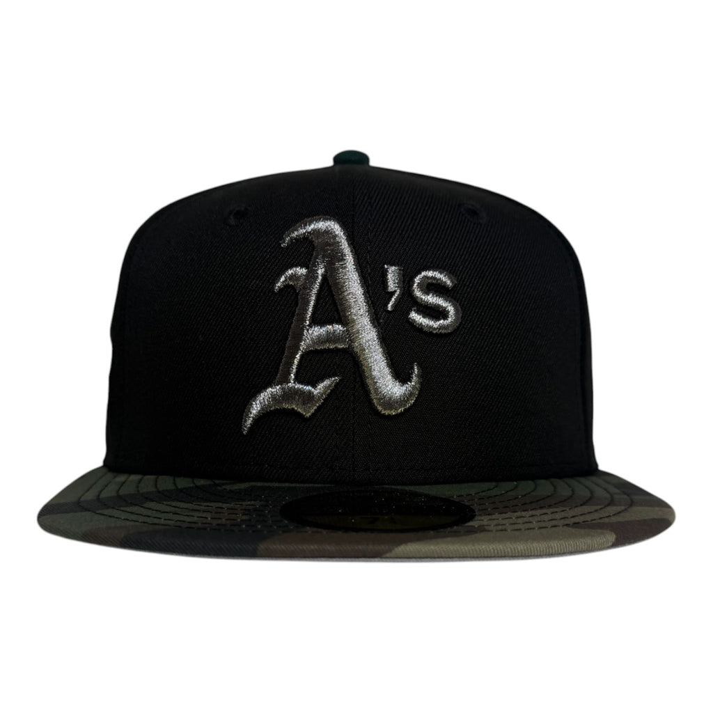 New Era Athletics "XPLOR A's" Rushmore @saucythevisionary 59Fifty Fitted Hat