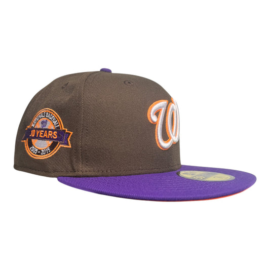 Washington Nationals 10 YEAR ANNIVERSARY Exclusive New Era 59Fifty Fitted Hat
