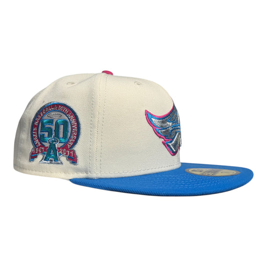 Anaheim Angels 50th Anniversary New Era 59Fifty Fitted Hat
