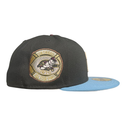 Philadelphia Phillies 1970 All Star Game Black/Sky Blue New Era 59Fifty Fitted Hat