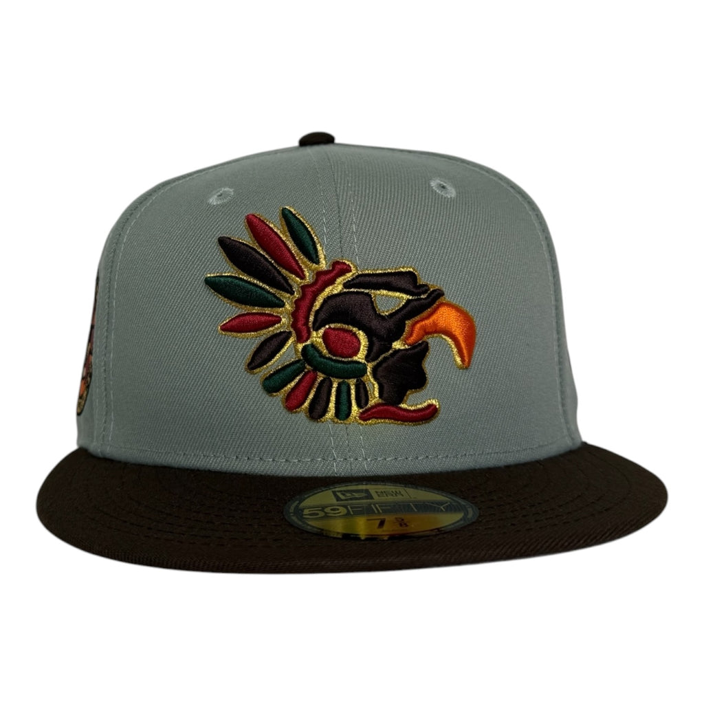 New Era Mexico Aztec Warrior Mask 59Fifty Fitted Hat