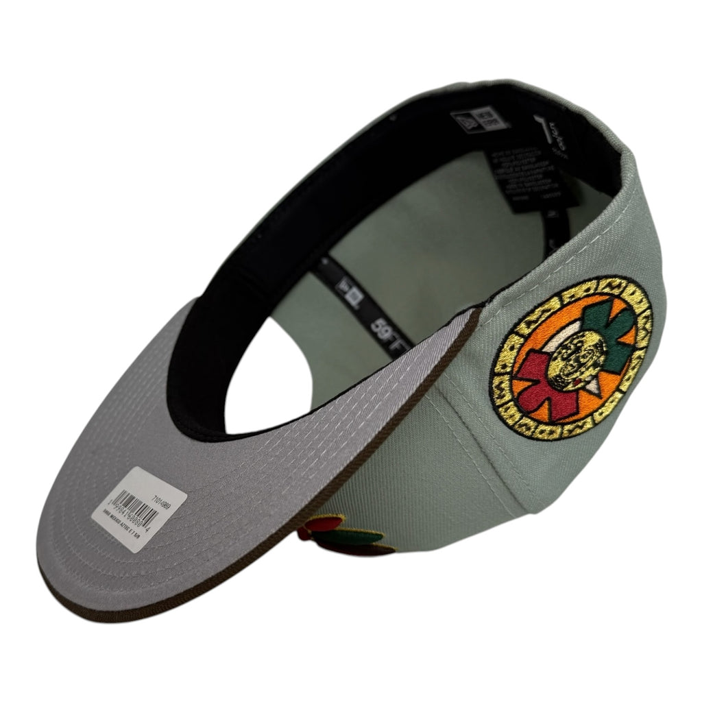 New Era Mexico Aztec Warrior Mask 59Fifty Fitted Hat