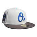 The Hat Wall New Era Baltimore Orioles "Oatmeal Pie O's" @j_krownz 59Fifty Fitted Hat