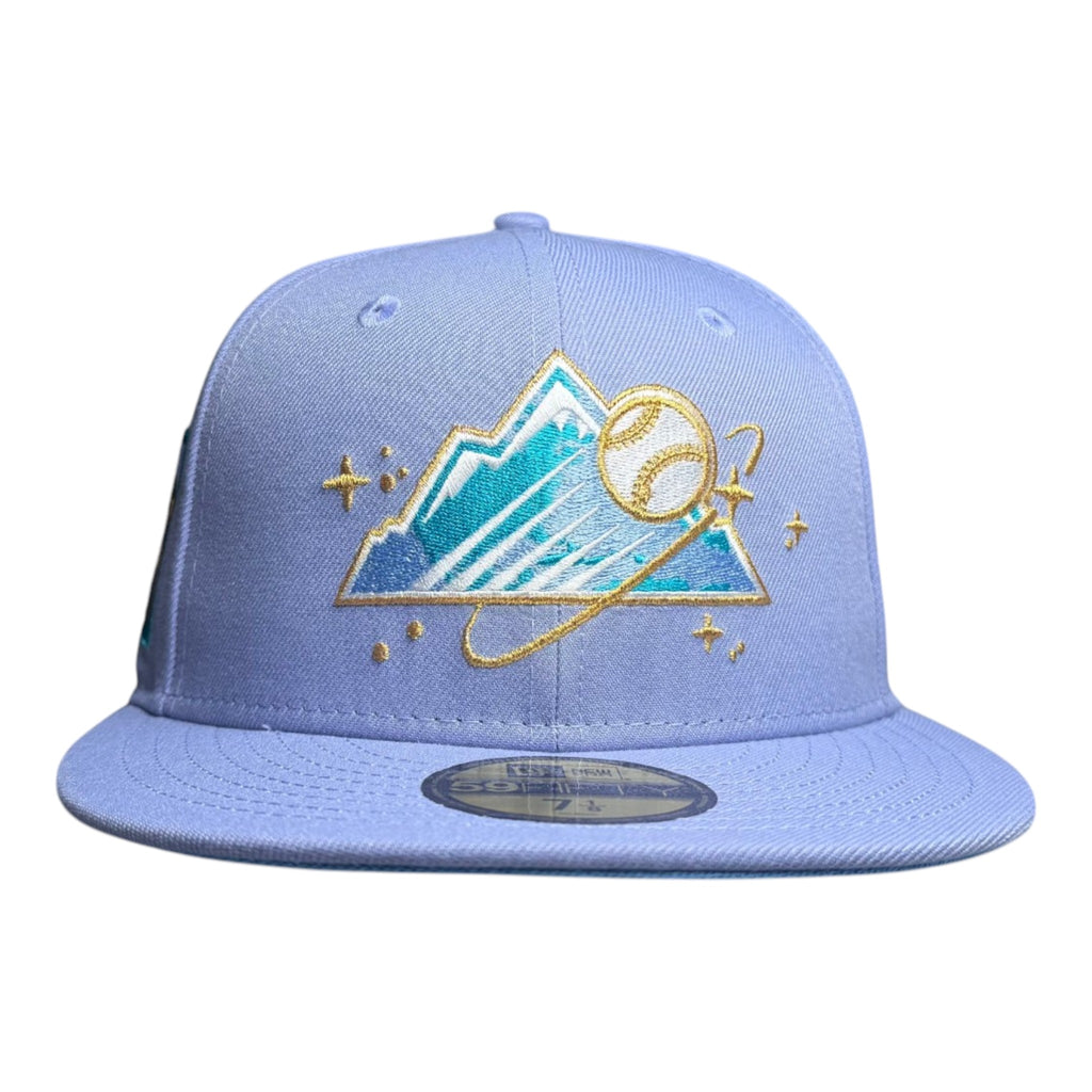 New Era Colorado Rockies Northern Lights Hat Club App Exclusive 59Fifty Fitted Hat