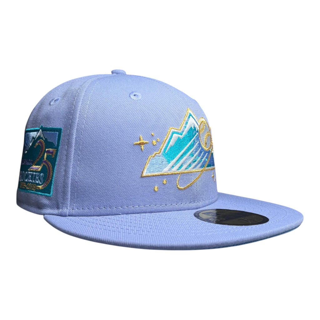 New Era Colorado Rockies Northern Lights Hat Club App Exclusive 59Fifty Fitted Hat