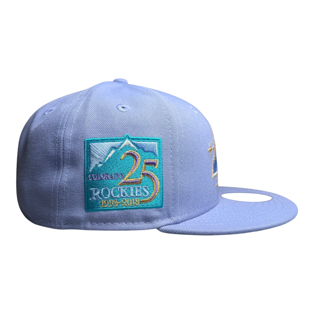 New Era Colorado Rockies Northern Lights Hat Club App Exclusive 59Fifty Fitted Hat