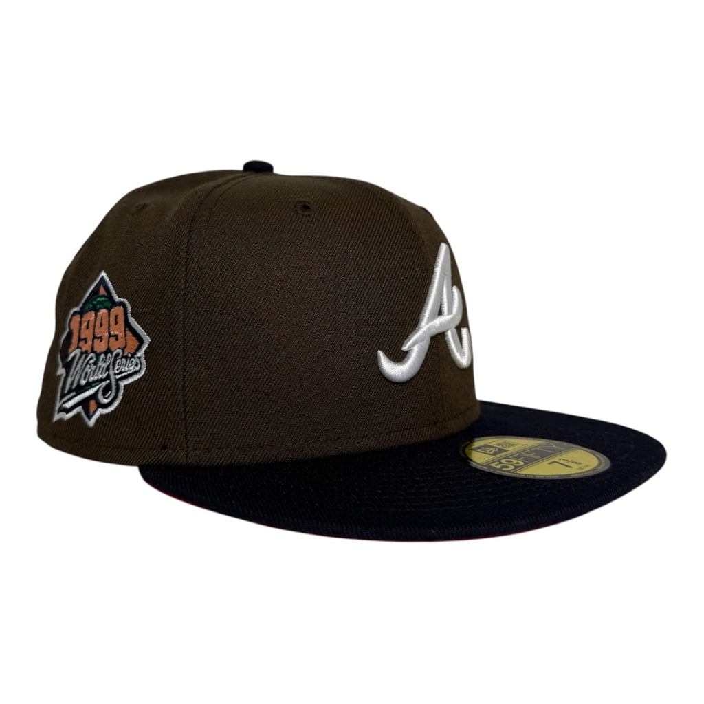 The Hat Wall Fitted hat New Era Atlanta Braves "Manolo Red Clay" 1999 World Series New Era 59Fifty Fitted Hat