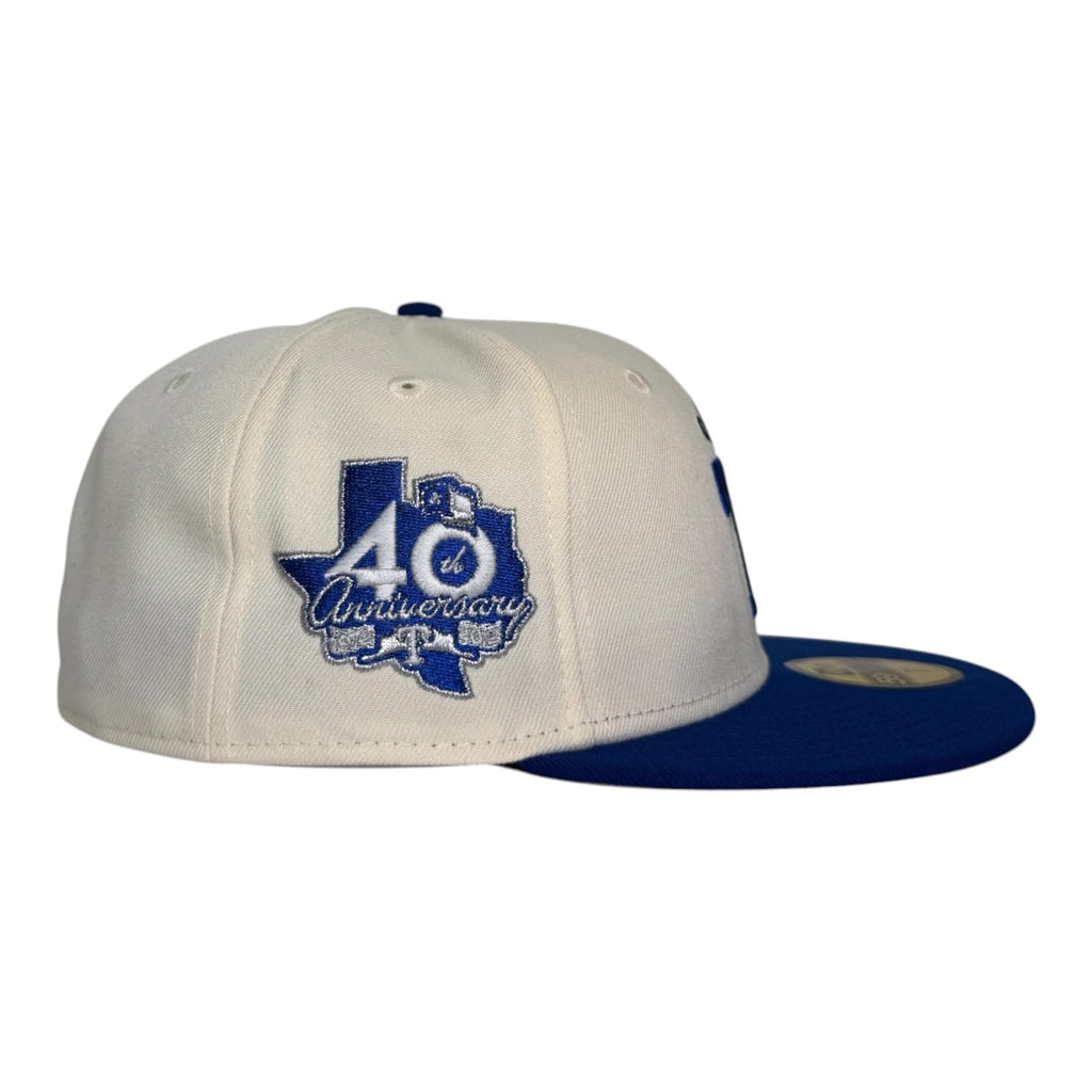 The Hat Wall Fitted hat New Era Texas Rangers 40th Anniversary 59Fifty Fitted Hat
