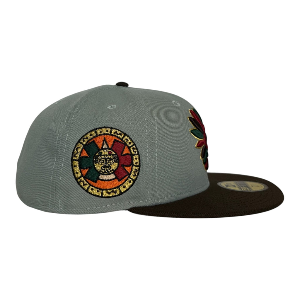 New Era Mexico Aztec Warrior Mask 59Fifty Fitted Hat