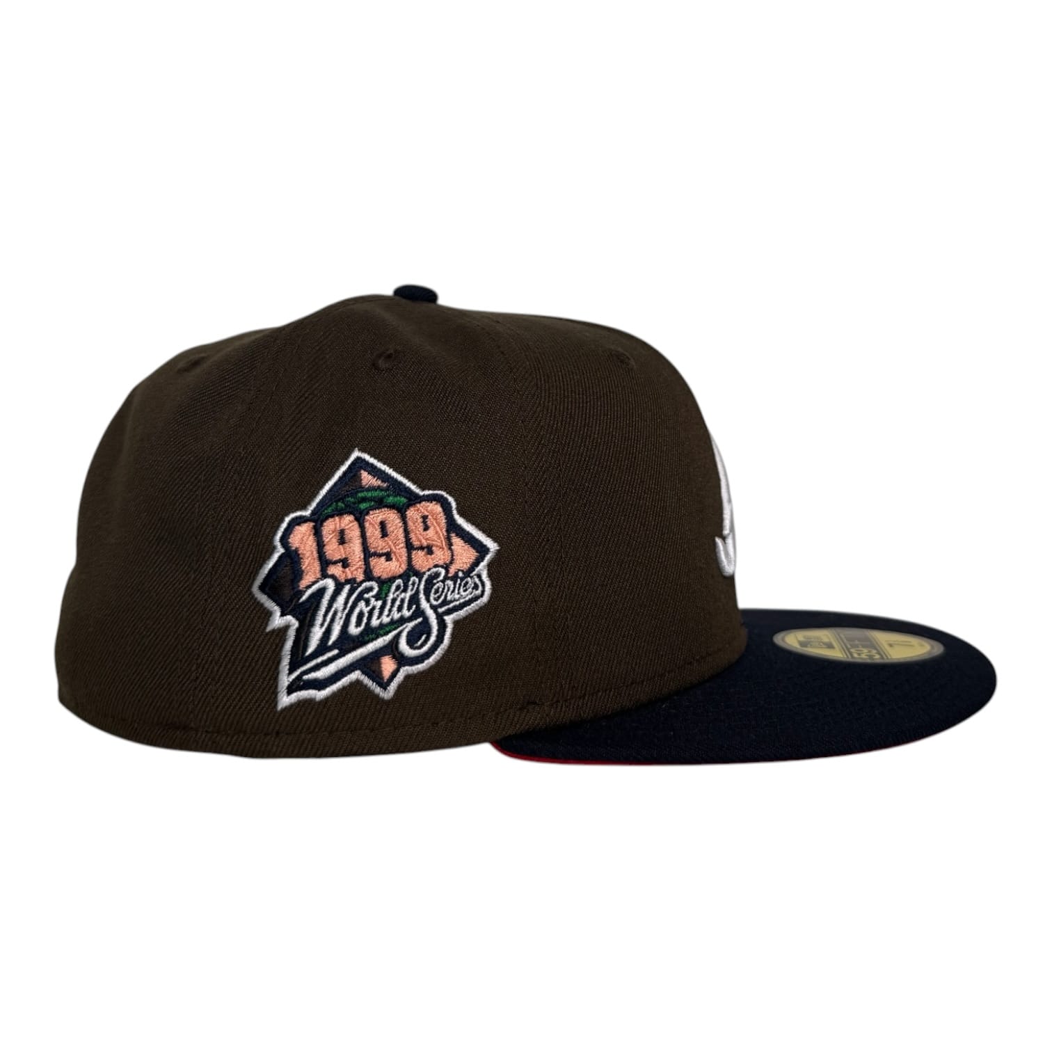 The Hat Wall Fitted hat New Era Atlanta Braves "Manolo Red Clay" 1999 World Series New Era 59Fifty Fitted Hat
