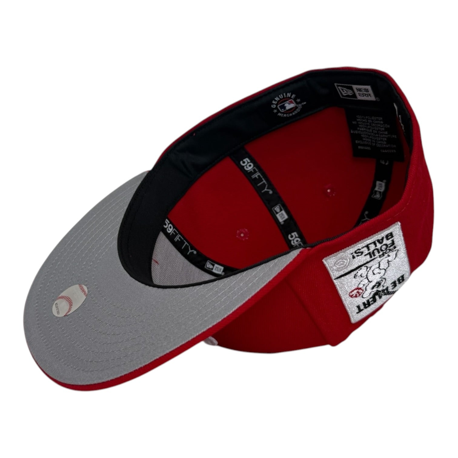 New Era Chicago Cubs "Be alert for foul balls!" 59Fifty Fitted Hats