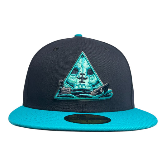 Bermuda Triangle - by Clinker Josh New Era 59Fifty Fitted Hat