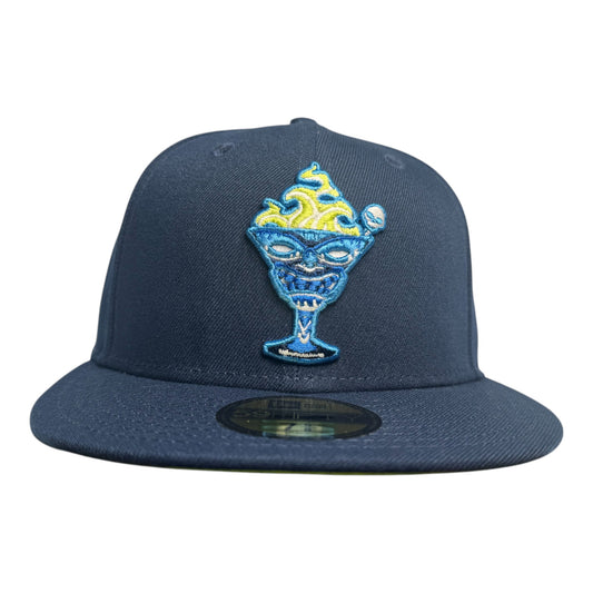 Flaming Martiki - by Clinker Ryan S. New Era 59Fifty Fitted Hat