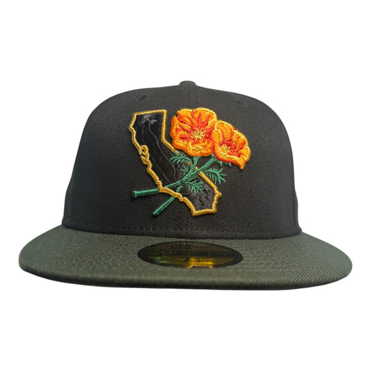 California Poppy - by Clinker Rafael New Era 59Fifty Fitted Hat
